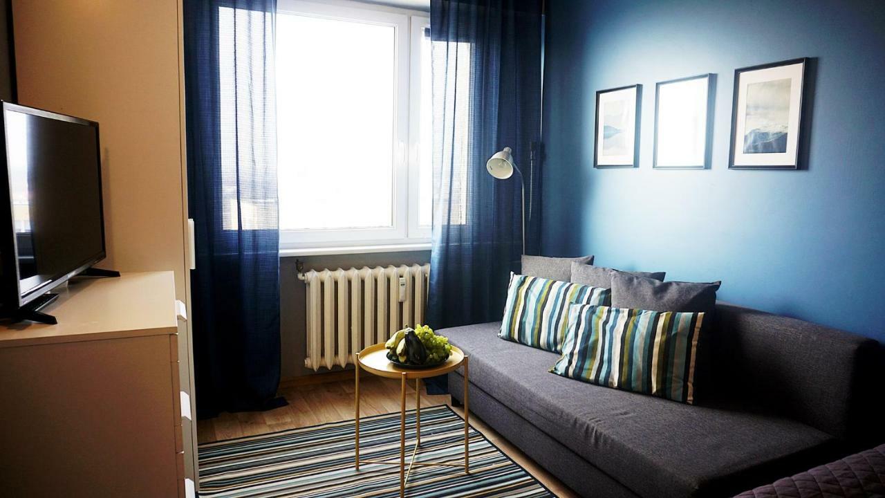 Ferienwohnung Dk Apartament Panorama Allenstein Exterior foto